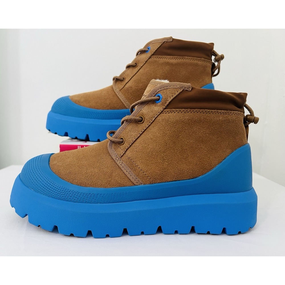 UGG Neumel Weather Hybrid WP Warm Suede‎ Snow Ankle Boots Womens US 6/EU39/UK 5